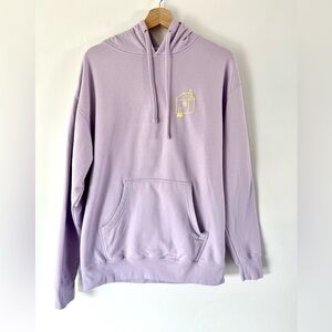 Harry Styles Harry's House Tour Playlist Lilac Purple Hoodie Size Large‎